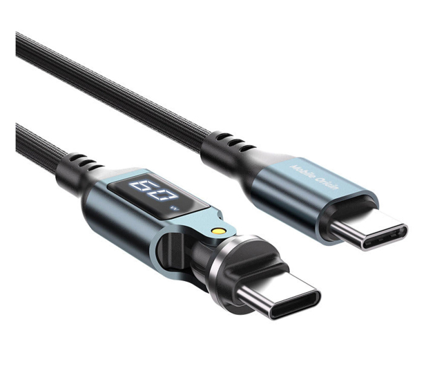 Mobile Origin Display 540° Rotating USB-C to USB-C 1.8 m CB16 240W - 1590343 - zdjęcie 2